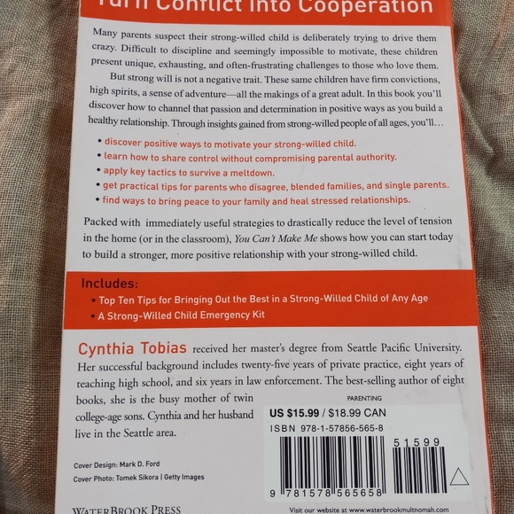 2 Books. Angry Kids & You can't make me. - Picture 5 of 8